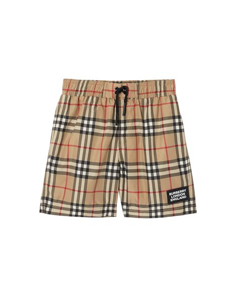 boy burberry swim trunks